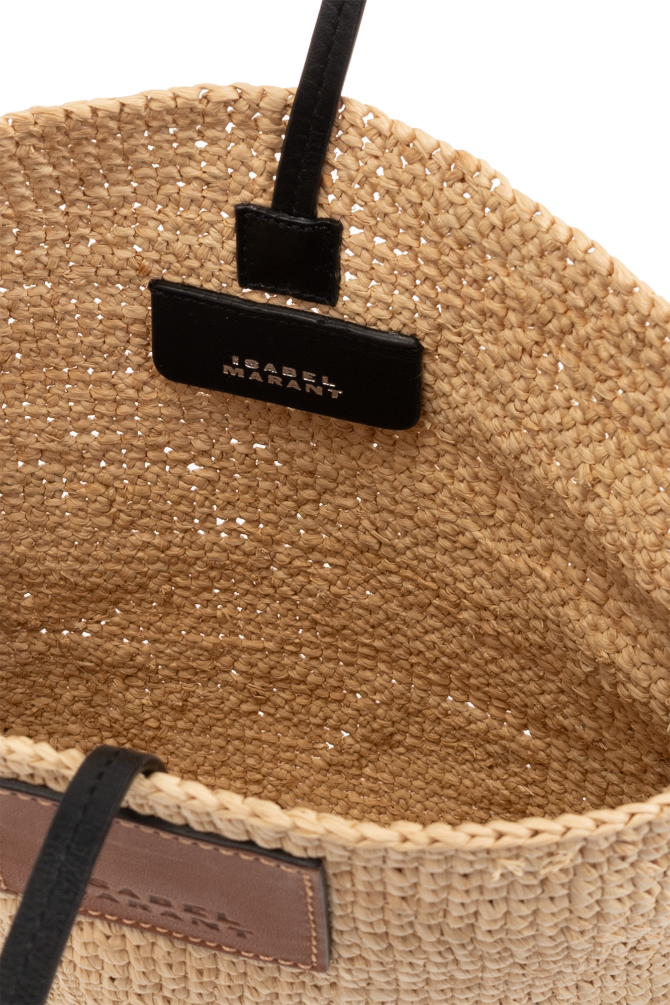 【国内即発】ISABEL MARANT MINI BAYA SHOULDER BAG rick owens black mini shoulder bag - Beige 'Mini Baya